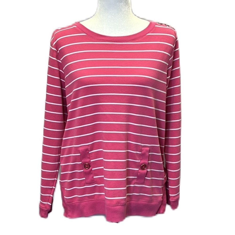 Women's Long Sleeve Striped Top / Hastings & Smith